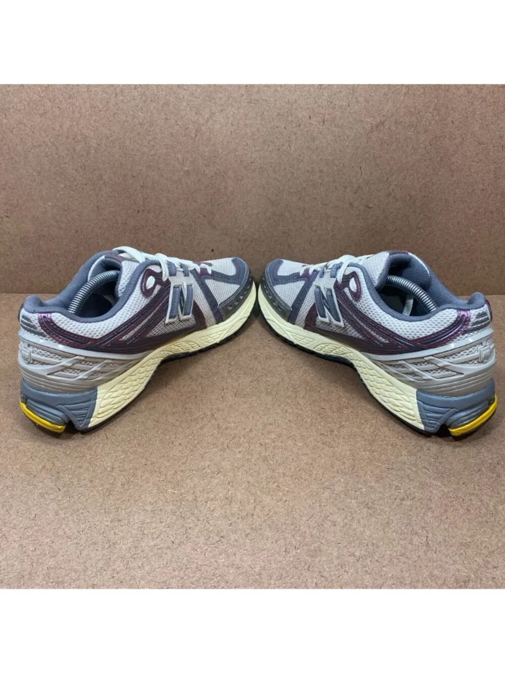 New Balance 1906R Licorice Mens Running Sneakers Size 11 White & Purple Athletic